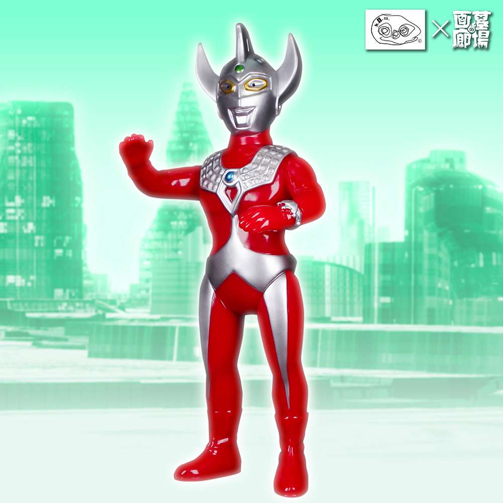 好評安いウルトラマンタロウ 墓場の画廊別注シルバーVer. ハンサムタロウエム ジェットターレ Jetturre handsometarom Ultraman Taro ソフビ sofvi ウルトラマンタロウ