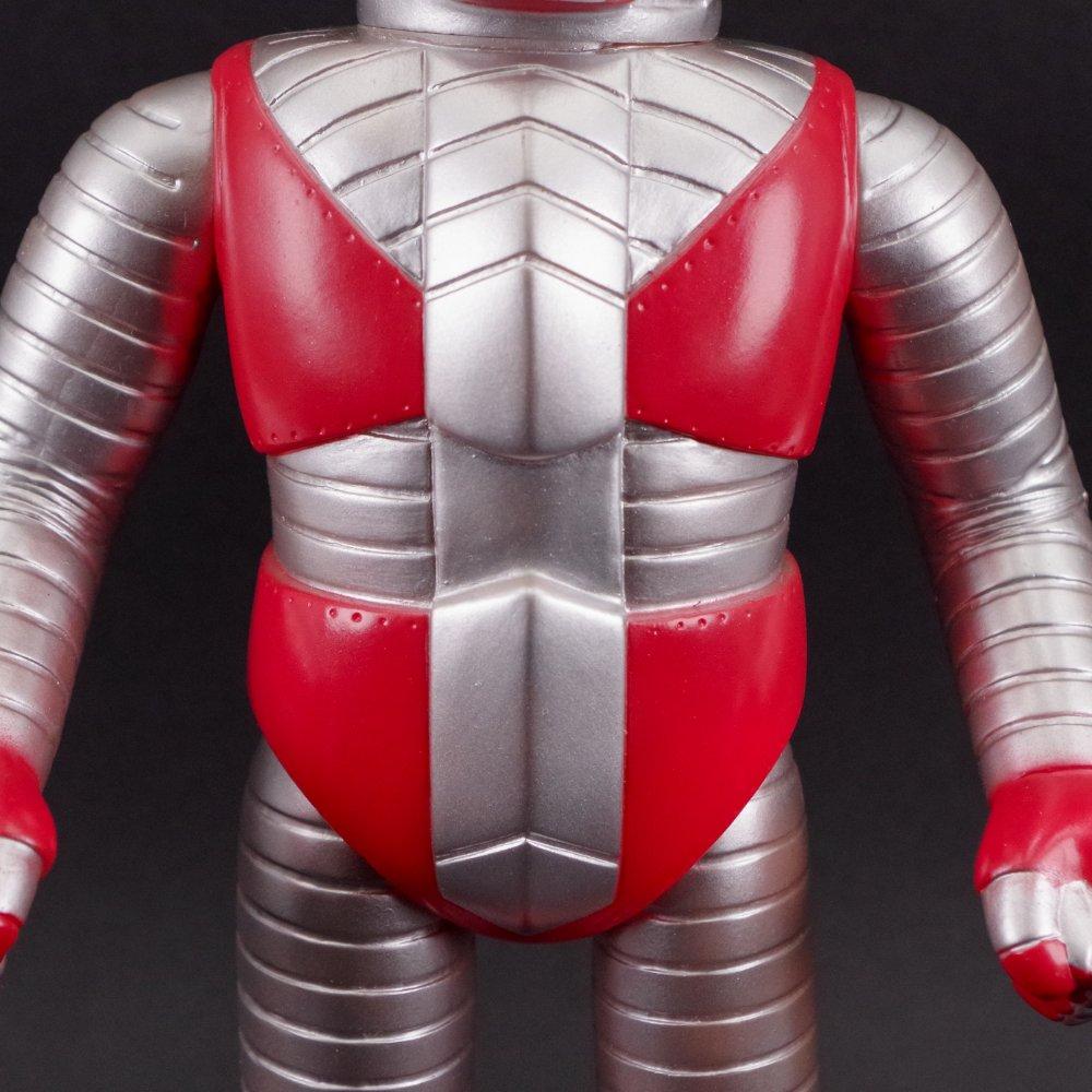 ブルマァク　電人ザボーガー　約14cm ブルマァク ソフビ電人ザボーガー (シルバー版) (完成品