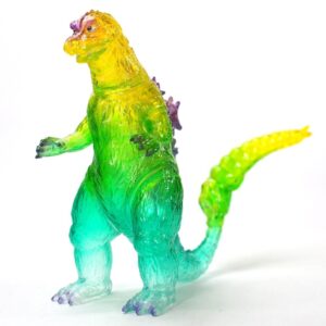 【CCPJAPAN「CCPミドルサイズシリーズ ゴジラ(1964)トロピカル/ルミナス グリーンVer./レトロレッドグリーンラメVer.」販売】